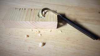 How to make a Hook Knife For Less Than $1