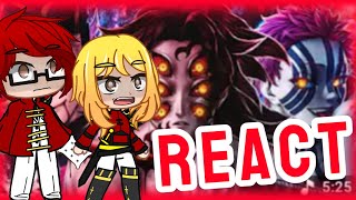 Solo Leveling React reagindo Akaza Douma E Kokushibo  Eclipse Carmesim   au  Gacha