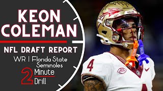 There's something SPECIAL about Keon Coleman | 2024 NFL Draft Report & Scouting Profile