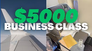 $ 5 000 BUSINESS CLASS FLIGHT - LONDON TO LIMA