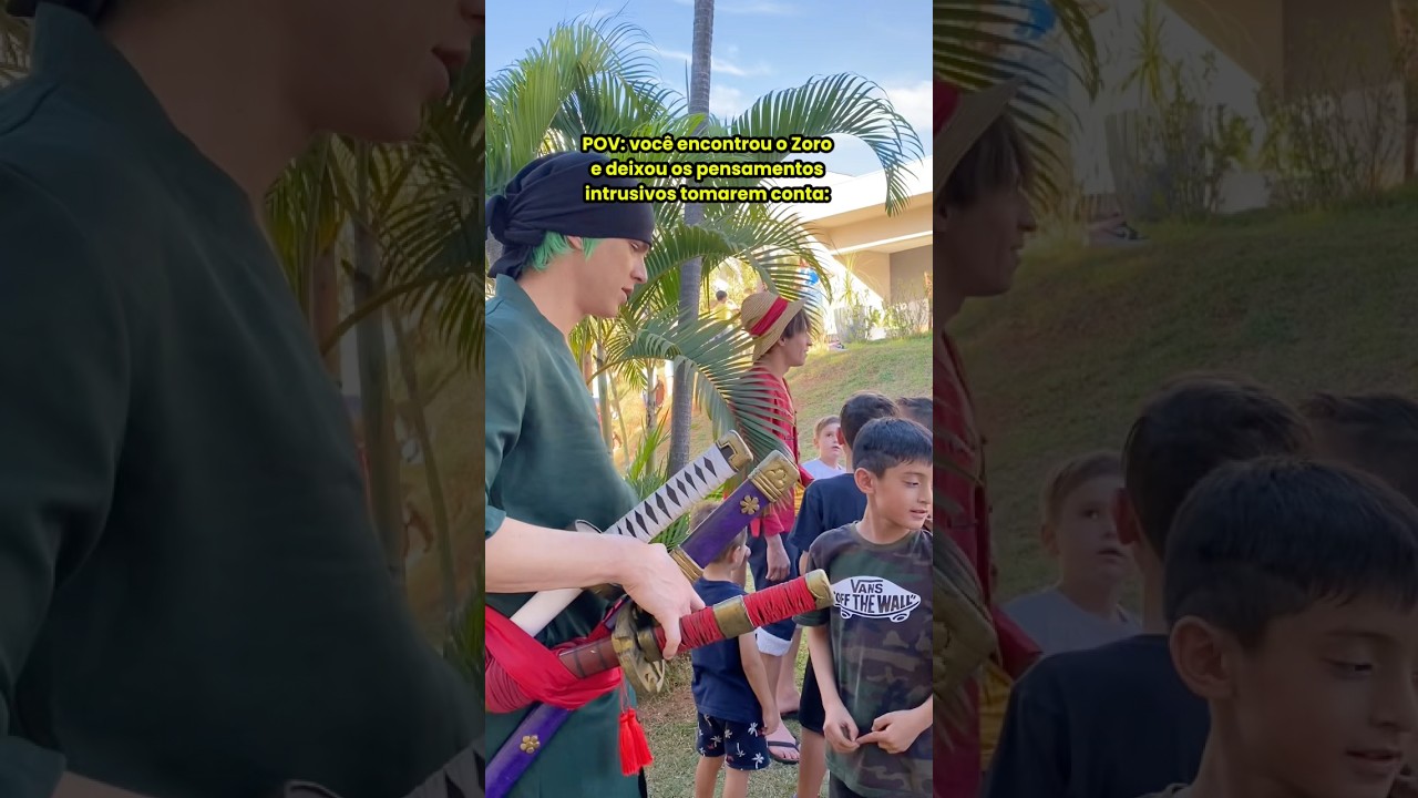 Roronoa Zoro Cosplay #zoro #roronoazoro #onepiece #onepiececosplay #anime #shorts