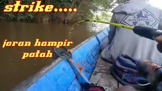 fishing for shrimp during the baung season, so it's a double strike # kotawaringin #kalimantan #.