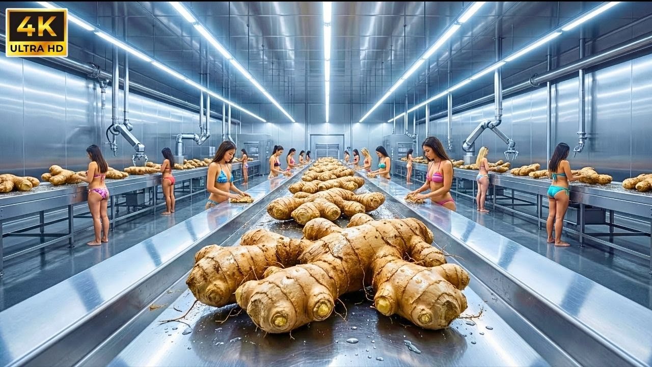 Ginger Curing Process Inside a Modern Ginger Powder Process: From Harvested Ginger to ...