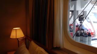 Diamond Princess - Room Tour Oceanview Obstructed View