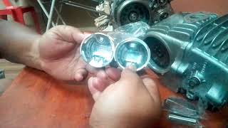 Piston std 50mm dan piston racing 53mm