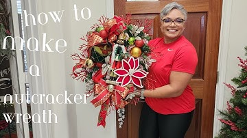 Christmas Nutcracker Wreath Tutorial