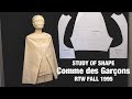 STUDY OF FASHION DESIGN | COMME DES GARCONS | VLOG PATTERN MAKING AND DRAPING. (仕立て屋の日常 in New York)