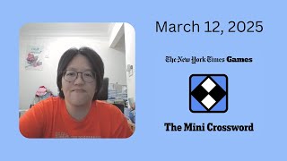 NYT Mini Crossword | March 12, 2025