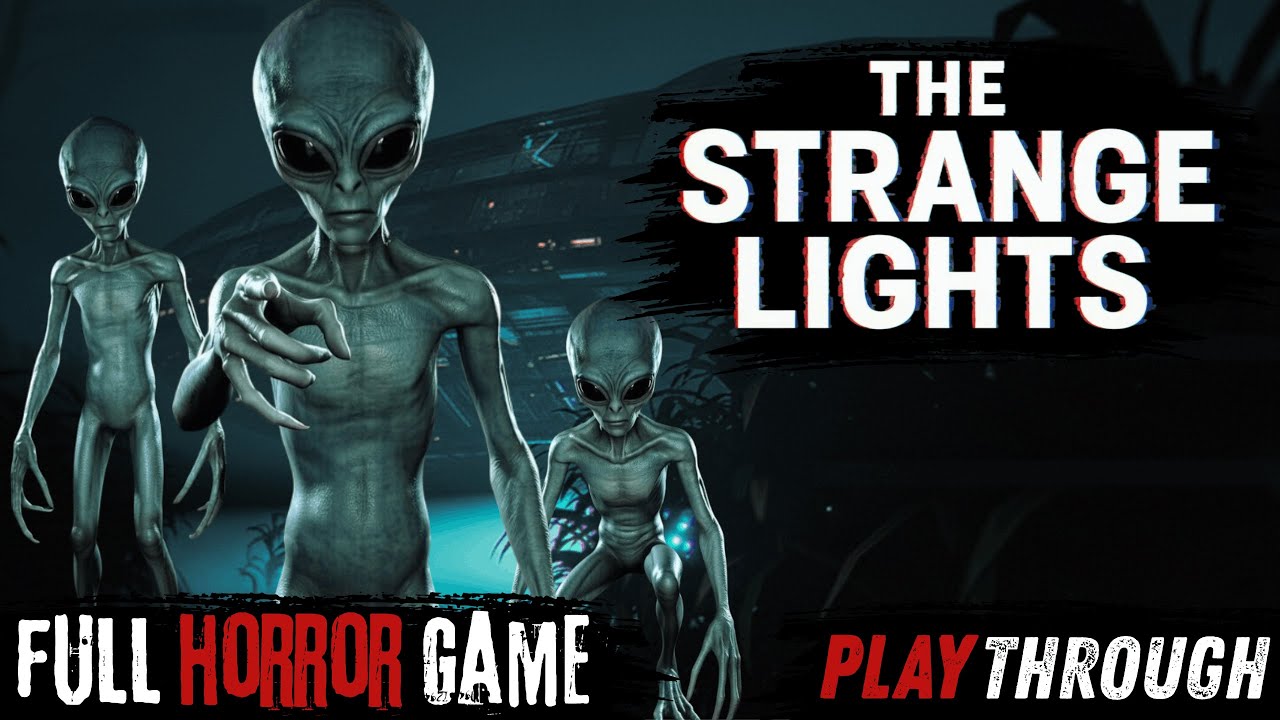 The Strange Lights - Full Horror Game - No Commentary - 1440p