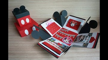 Mickey Minnie Exploding Box