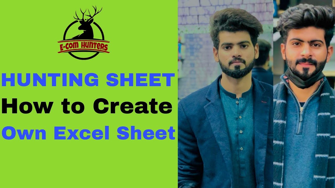 How To Create Own (Hunting Sheet) by Dropshipping Hunters. YouTube