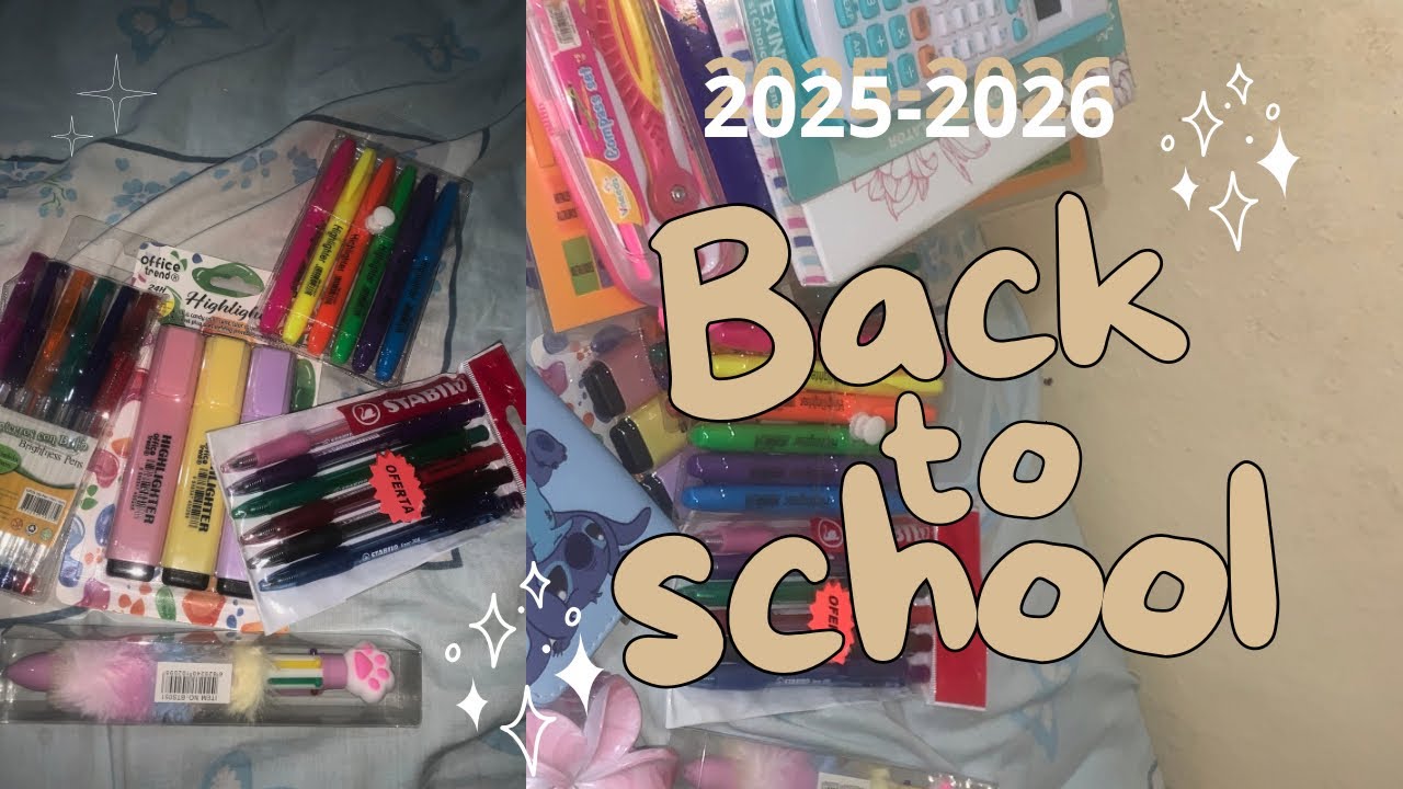 Haul de útiles escolares 📚✏️ 2025-2026 (Marcel Bello) nivel secundario 🫠