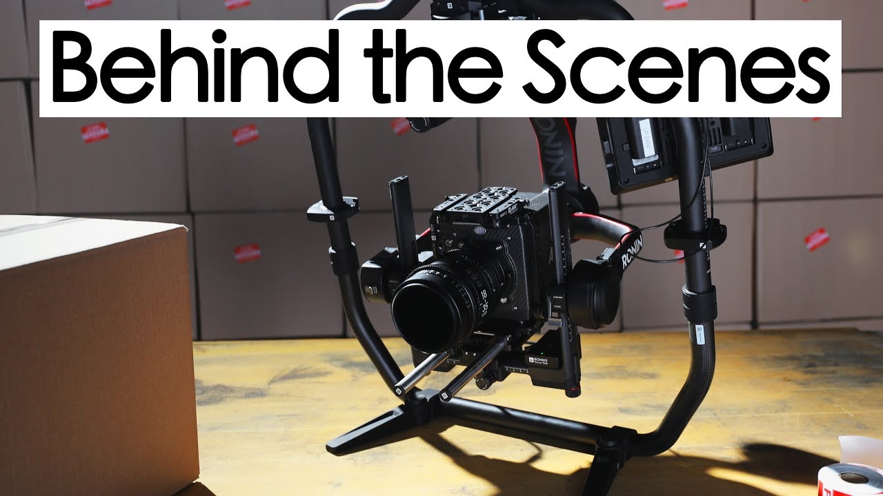 Filming in a Warehouse Behind the scenes YouTube