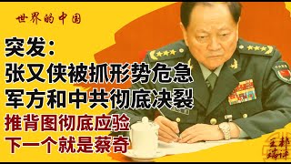 突发：张又侠被抓形势危急，军方和中共彻底决裂；推背图彻底应验，下一个就是蔡奇|《#世界的中国》20260124