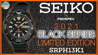 Black Ops Monster! | Seiko Prospex Monster Black Series 200m Automatic  Diver SRPH13K1 Unbox & Review - YouTube