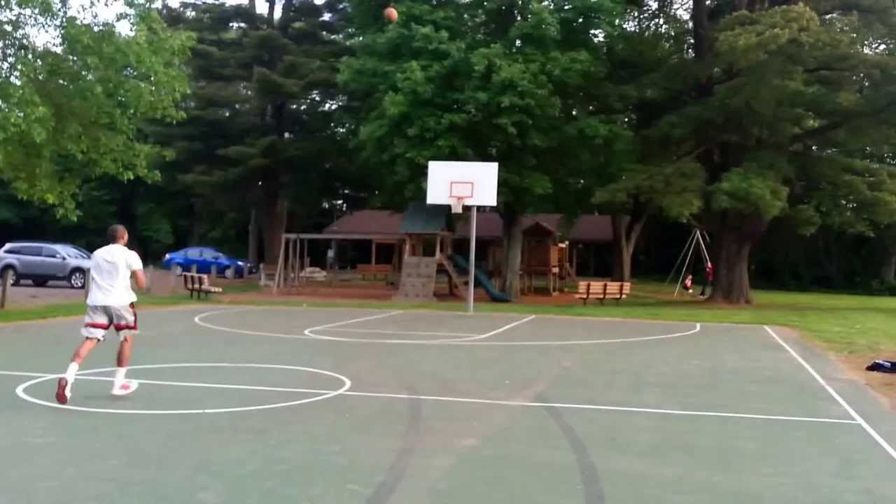 Three-Quarter Court Trick Shot 4