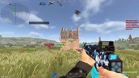 I SNOWBALLED IN RUST MINI CROSS TO AK AND ROCKETS WITH THE BEST CHEAT MATRIX | SUSPENDED