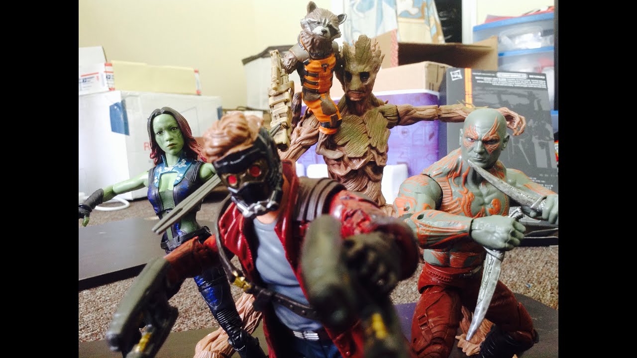 Guardians of the Galaxy Stop Motion- Guardians of the Galaxy vs Terrax