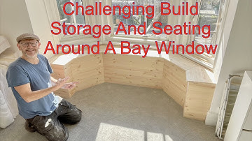 I Make A Challenging Storage And Seating Around A Bay Window