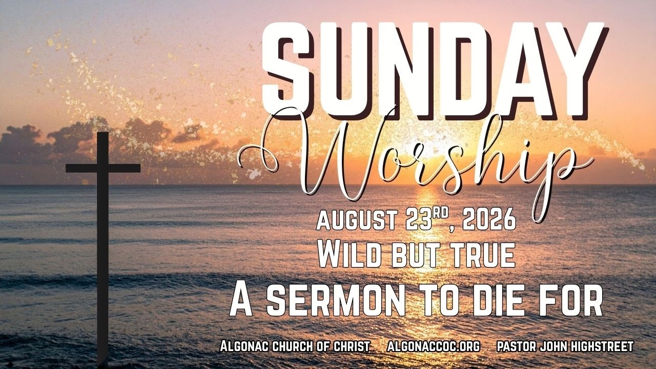 Wild But True: A Sermon To Die For