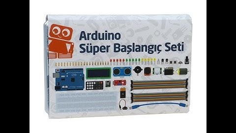 ARDUİNO SÜPER BAŞLANGIÇ SETİ KUTU AÇILIMI