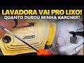 Triste FIM da KARCHER!!! Quanto tempo durou minha K2 e porque vai pro lixo