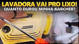 Lavadora Karcher K2 chegou ao limite! Como está o cabeçote de plástico