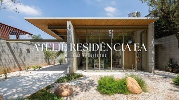 Kunstenaarsretraite | Een modern huis dat wonen en creëren combineert