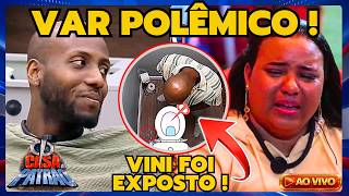 🔥CASA DO PATRÃO: POLÊMICA! VAR EXPÕE VINI FAZENDO XIXI, JOVAN BATE A CABEÇA, NATALY CHORA COM SHEILA