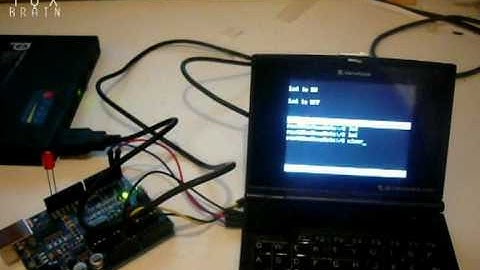 Arduino+NanoNote serial communication demo