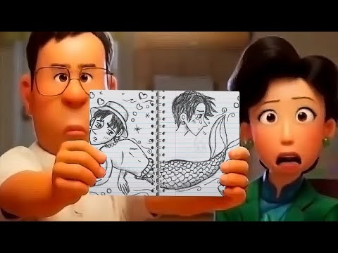 MEI MEI DRAWS SUSPICIOUS PICTURES || TURNING RED MEME || EDIT