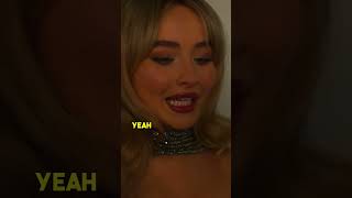 Sabrina Carpenter talks about whether she wears a wig during concerts