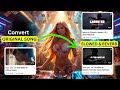 How to CONVERT Slowed & Reverb song | Free & Unlimited & earn in DOLLARS