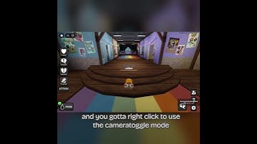 how to enable cameratoggle on pc! srry mobile players:C  #dandysworld #roblox #camera