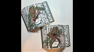 Fun Fold, Bay Window Christmas Card screenshot 3