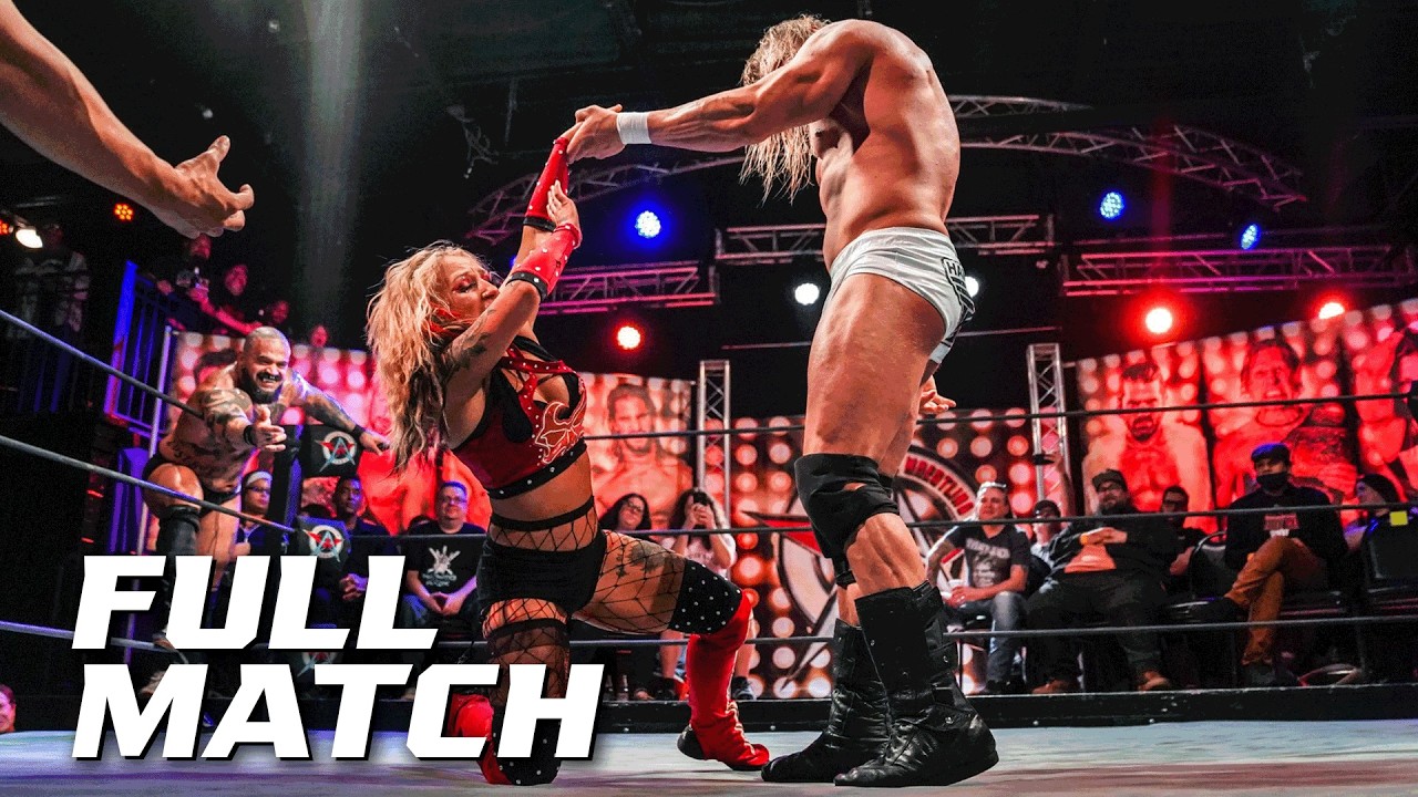 FULL MATCH - Jones & Reckless vs Perry & Hammerstone | Intergender Tag Team Match | AAW Pro