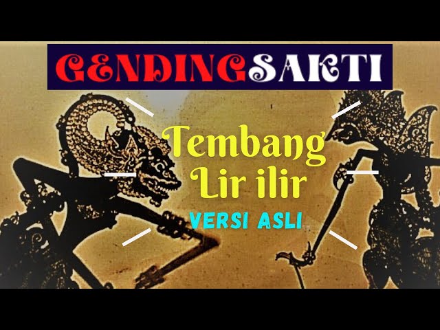 VERSI ASLI TEMBANG LIR ILIR (Arti u0026 Lirik) | Traditional Javanese Poetry Lir Ilir With Lyrics class=