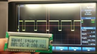 Function Generator Using MSP430G2553 Driving a DAC