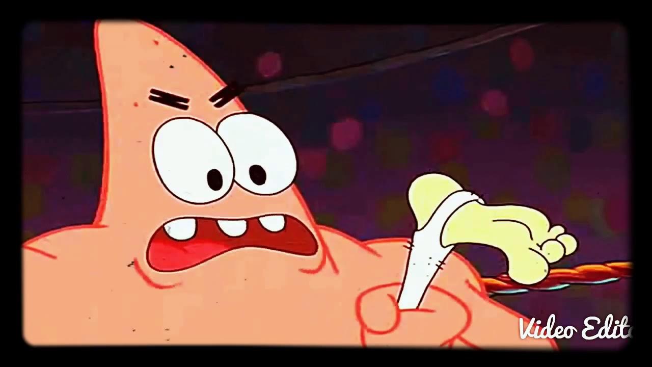 Patrick Licks Spongebob's Foot Backwards YouTube