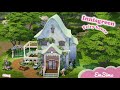 The Sims 4 Innisgreen Fairy House - Speedbuild | No CC 🌿🌸