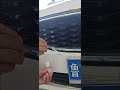 Smart Car Scratches Restoration. #youtubeshorts