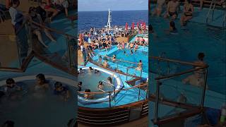 Aft Pool Deck | Carnival Magic #carnivalmagic #choosefun #ocean #cruiseship #miami #newyears #travel