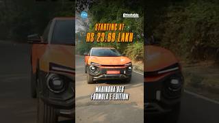 Mahindra BE6 Formula E Edition Review | Mashable India #shorts #viral