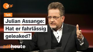 WikiLeaks: Heftige Debatte um Julian Assange und seine Leaks | Markus Lanz vom 14. März 2024