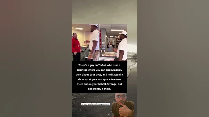 A man on TikTok runs a quirky business. #business #foryou #usa #funny #shorts #fyp