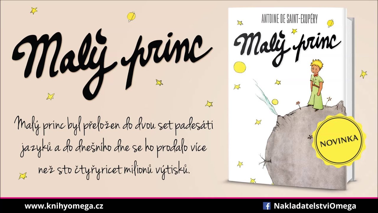 Audiokniha Malý princ, Antoine de SaintExupéry ukázka