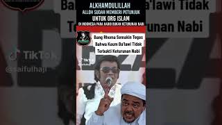 Roma Irama Talking About The Baklawi Ancestors Of The Unity Of Indonesian Habib Mukibin And Indi