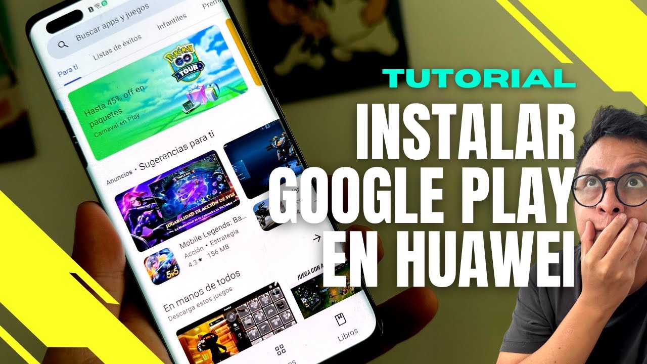 Cómo INSTALAR GOOGLE PLAY en un celular HUAWEI (Método 2023) - YouTube