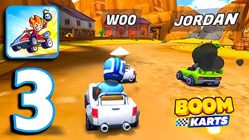 Boom Karts - Gameplay Walkthrough Part 3 - (Android, iOS)
