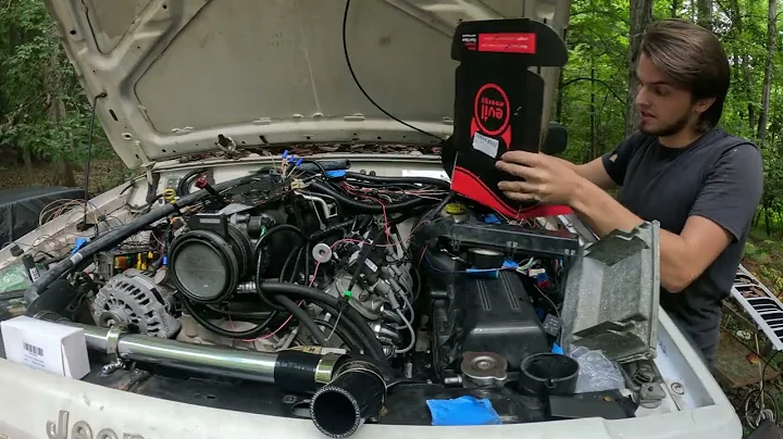 Jeep Cherokee LS swap part 3